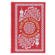 Crime And Punishment By Fyodor Dostoevsky - Fiction - Leather Bound Hardback Fiction Wilco Books