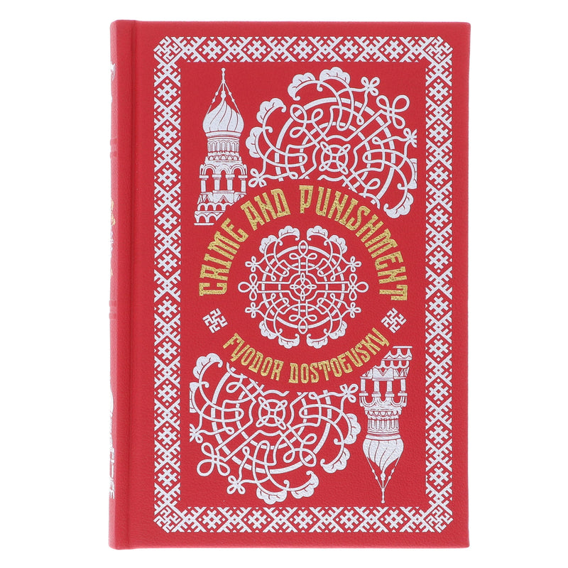 Crime And Punishment By Fyodor Dostoevsky - Fiction - Leather Bound Hardback Fiction Wilco Books
