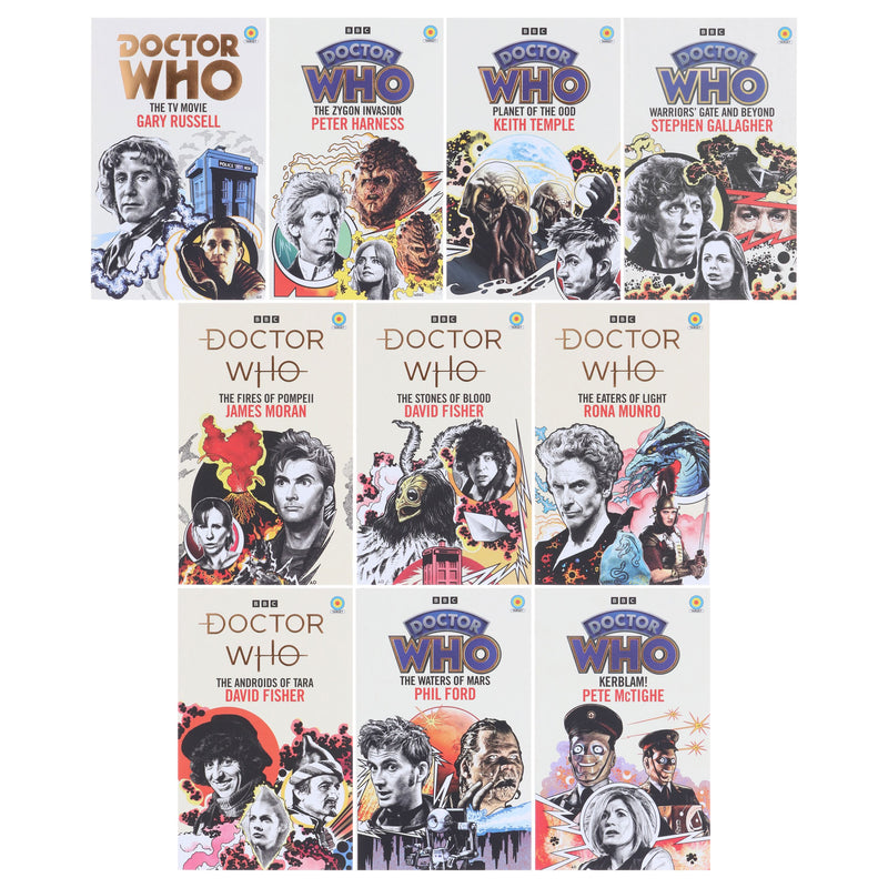 Doctor Who: Target Collection 10 Books Set (Waves 3 & 4) - Fiction - Paperback Fiction Penguin Random House
