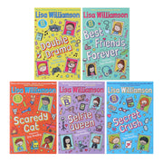 Bigg School Series By Lisa Williamson Illustrated 5 Books Collection Set - Ages 9-12 - Paperback 9-14 Guppy Books