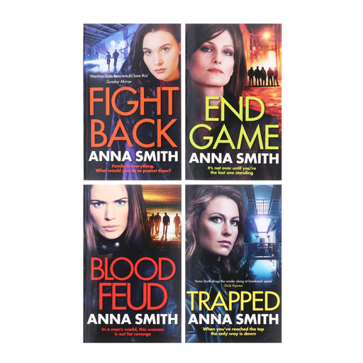 Damaged - Kerry Casey Series By Anna Smith 4 Books Collection Set - Fiction - Paperback Fiction Hachette