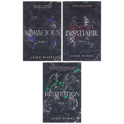 The Edge of Darkness Trilogy by Leigh Rivers 3 Books Collection Set - Fiction - Paperback Fiction Hachette