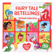 Fairytale Retellings 10 Picture Books Collection Box Set By Red - Ages 7-9 - Paperback (Includes 10 Free Audiobook!) 7-9 Sweet Cherry Publishing