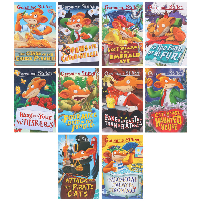 Geronimo Stilton Series 1 & 2 Collection 20 Books Box Set - Ages 5-7 - Paperback 5-7 Sweet Cherry Publishing