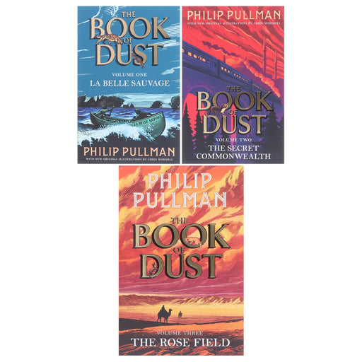 The Book of Dust (Vol 1-3) (His Dark Materials) by Philip Pullman Illustrated 3 Books Collection Set - Ages 12-17 - Paperback/Hardback Fiction Penguin Random House