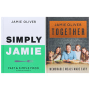 Together & Simply Jamie: By Jamie Oliver 2 Books Collection Set - Non Fiction - Hardback Non-Fiction Various