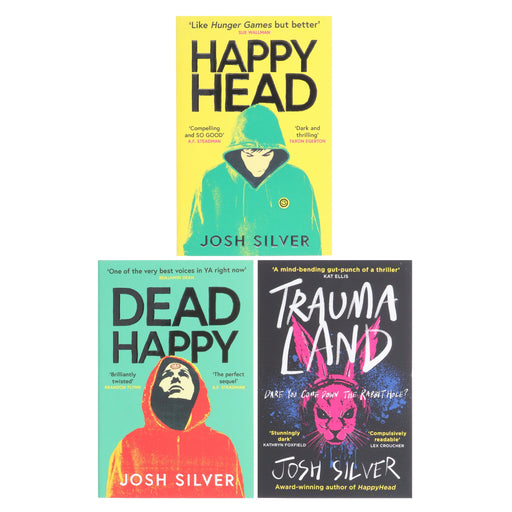 Happy Head Series By Josh Silver 3 Books Collection Set - Ages 14+ - Paperback Fiction Rock the Boat