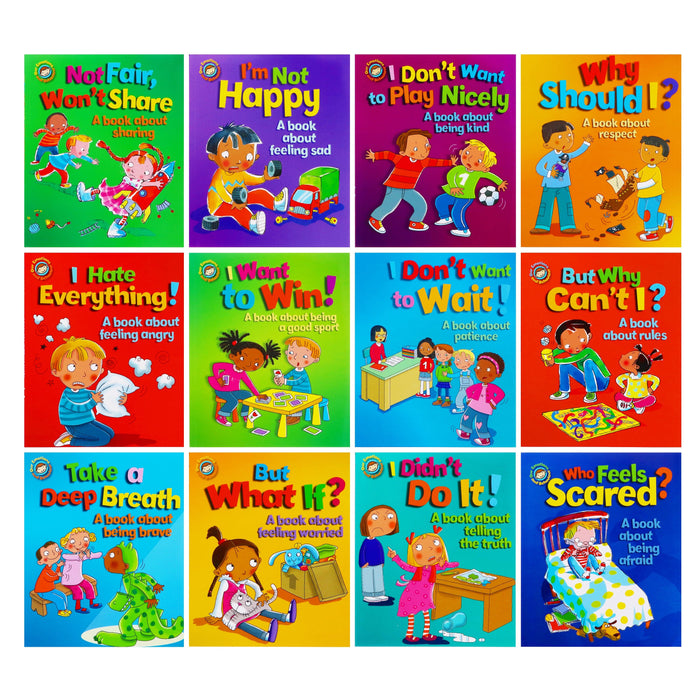 Our Emotions and Behaviour 12 Books Children Pack By Sue Graves - Ages 5-7 - Paperback 5-7 Franklin Watts