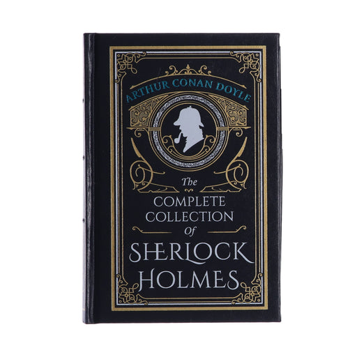 The Complete Collection of Sherlock Holmes by Sir Arthur Conan Doyle - Fiction - Leather Bound Hardback Fiction Wilco Books