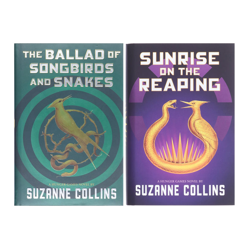 The Ballad of Songbirds and Snakes & Sunrise On The Reaping By Suzanne Collins 2 Books Collection Set (A Hunger Games Novels) - Ages 13+ - Hardback B2D DEALS Scholastic