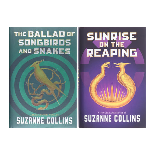 The Ballad of Songbirds and Snakes & Sunrise On The Reaping By Suzanne Collins 2 Books Collection Set (A Hunger Games Novels) - Ages 13+ - Hardback B2D DEALS Scholastic