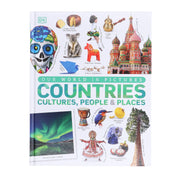 Our World in Pictures: Countries, Cultures, People & Places: A Visual Encyclopedia of the World by DK - Ages 7+ - Hardback Non-Fiction DK