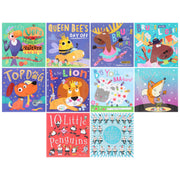 Children's Amazing Animals Illustrated 10 Picture Books Collection Set - Ages 3+ - Paperback 3-5 Make Believe Ideas