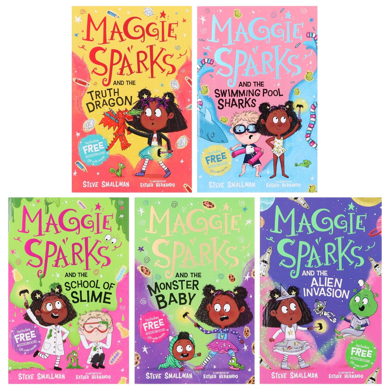 Children's Halloween Books: Diary of an Accidental Witch & Maggie Sparks: 11 Books Collection Set - Ages 5-10 - Paperback 7-9 Various