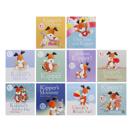 Kipper the Dog Collection 10 Books Set by Mick Inkpen - Ages 3-5 - Paperback 0-5 Hodder & Stoughton