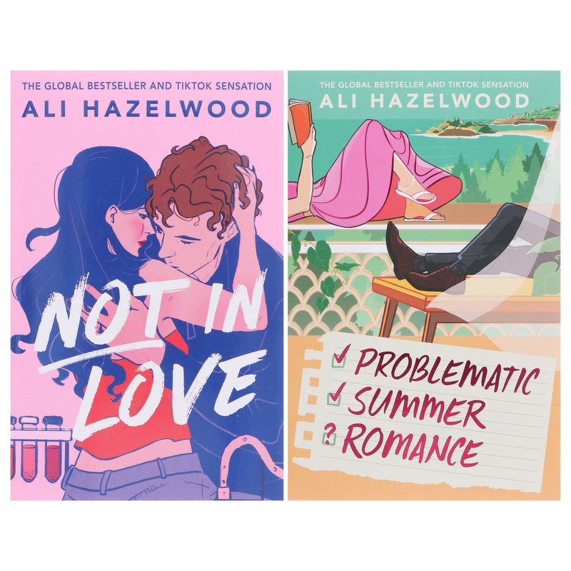 Not In Love Series (Not In Love & Problematic Summer Romance) by Ali Hazelwood 2 Books Collection Set - Fiction - Paperback Fiction Hachette