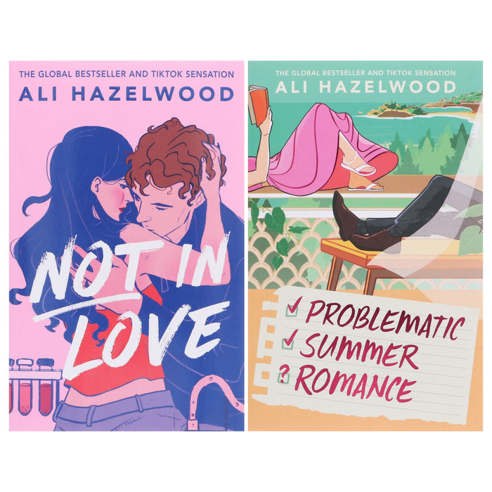 Not In Love Series (Not In Love & Problematic Summer Romance) by Ali Hazelwood 2 Books Collection Set - Fiction - Paperback Fiction Hachette