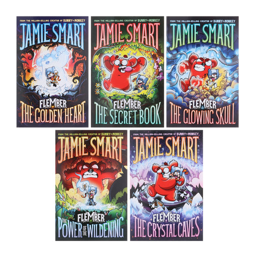 Flember Series by Jamie Smart 5 Books Collection Set - Ages 9-11 - Paperback 9-14 David Fickling Books