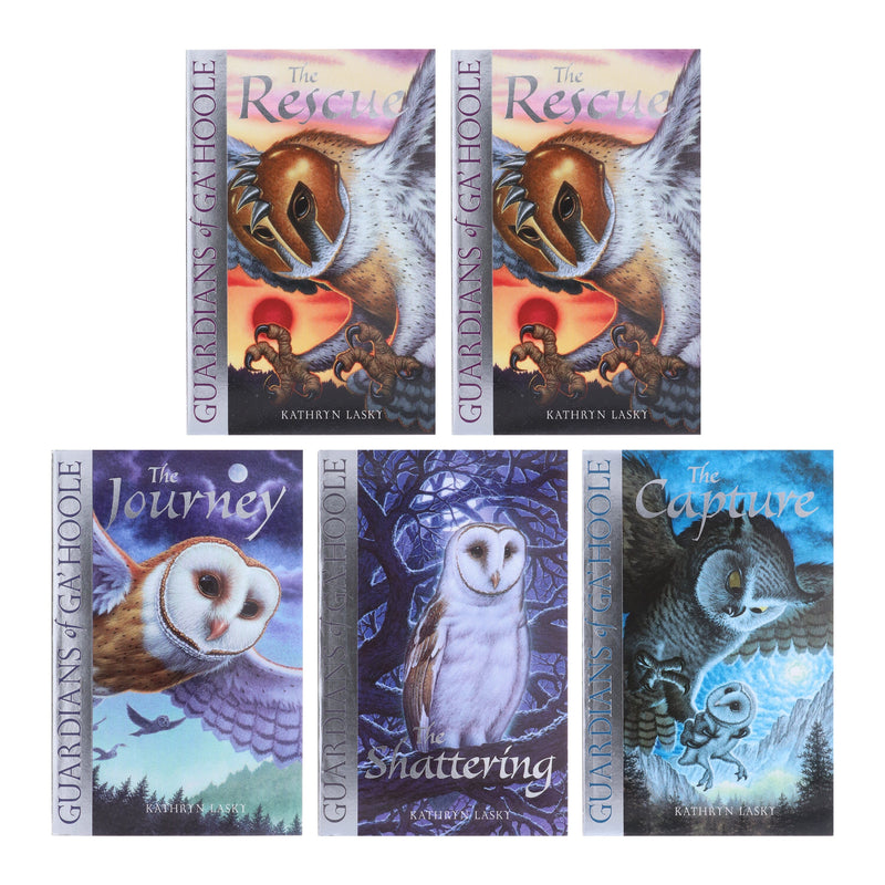 Guardians Of Ga'hoole Series 5 Books Collection Set by Kathryn Lasky - Ages 8+ - Paperback 9-14 HarperCollins Publishers