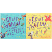 Fantastically Great Women By Kate Pankhurst 2 Picture Books Collection Box Set - Ages 7-9 - Hardback 7-9 Bloomsbury Publishing PLC