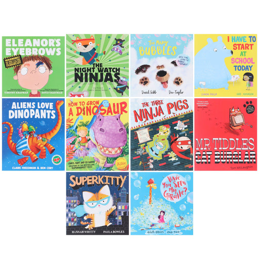 Humorous Children's Picture Books Collection Illustrated 10 Books Set - Ages 3+ - Paperback 3-5 Simon & Schuster