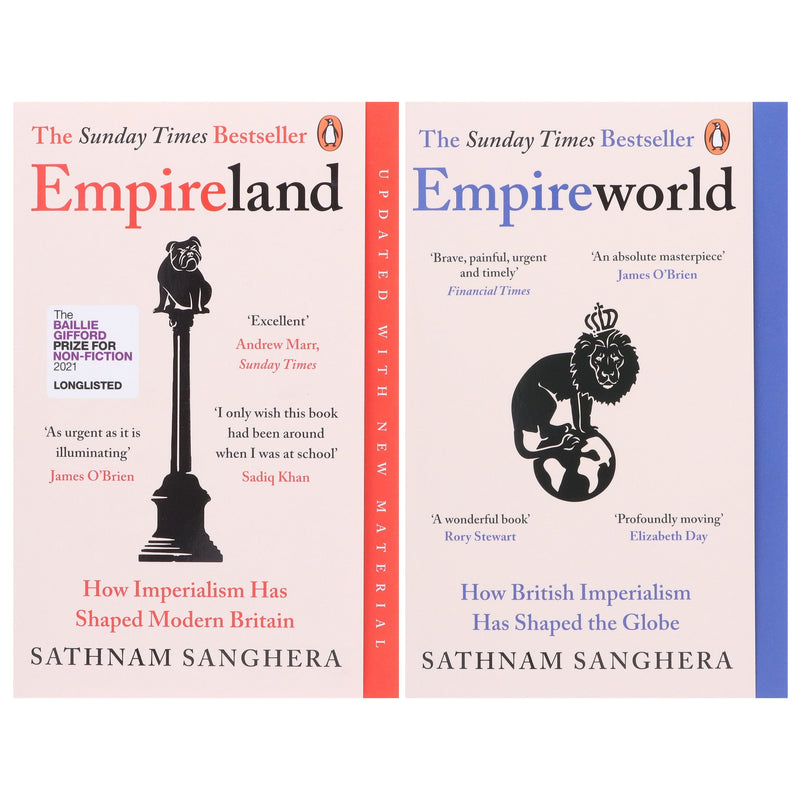Empireland & Empireworld By Sathnam Sanghera 2 Books Collection Set - Non Fiction - Paperback Non-Fiction Penguin