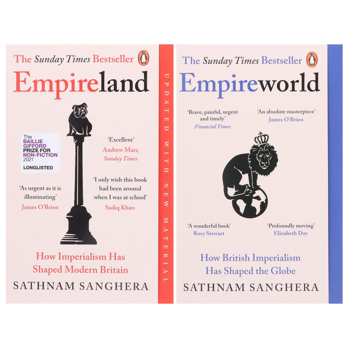 Empireland & Empireworld By Sathnam Sanghera 2 Books Collection Set - Non Fiction - Paperback Non-Fiction Penguin