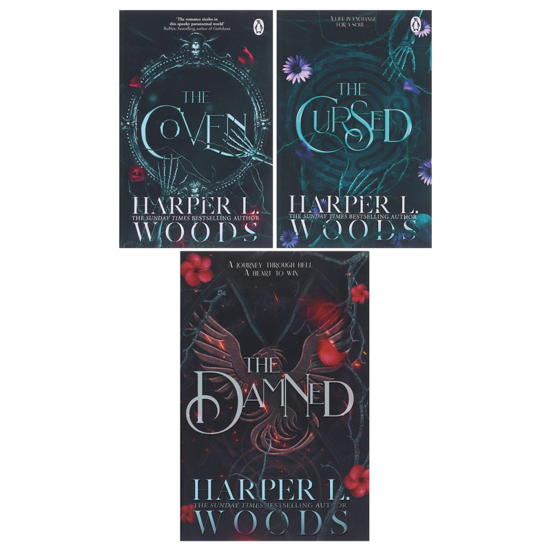 Coven of Bones Series by Harper L. Woods 3 Books Collection Set - Fiction - Paperback/Hardback Fiction Penguin Random House
