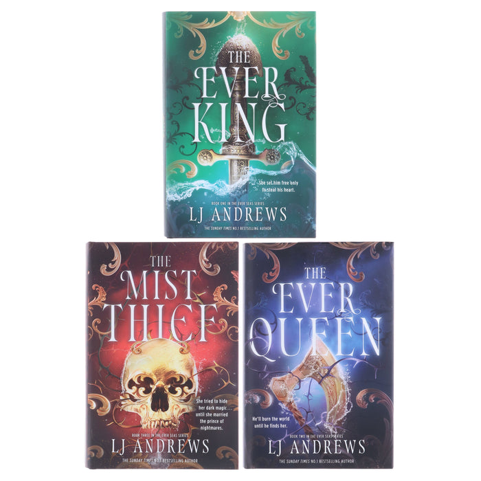 The Ever Seas Series by LJ Andrews 3 Books Collection Set - Fiction - Hardback Fiction Penguin Random House