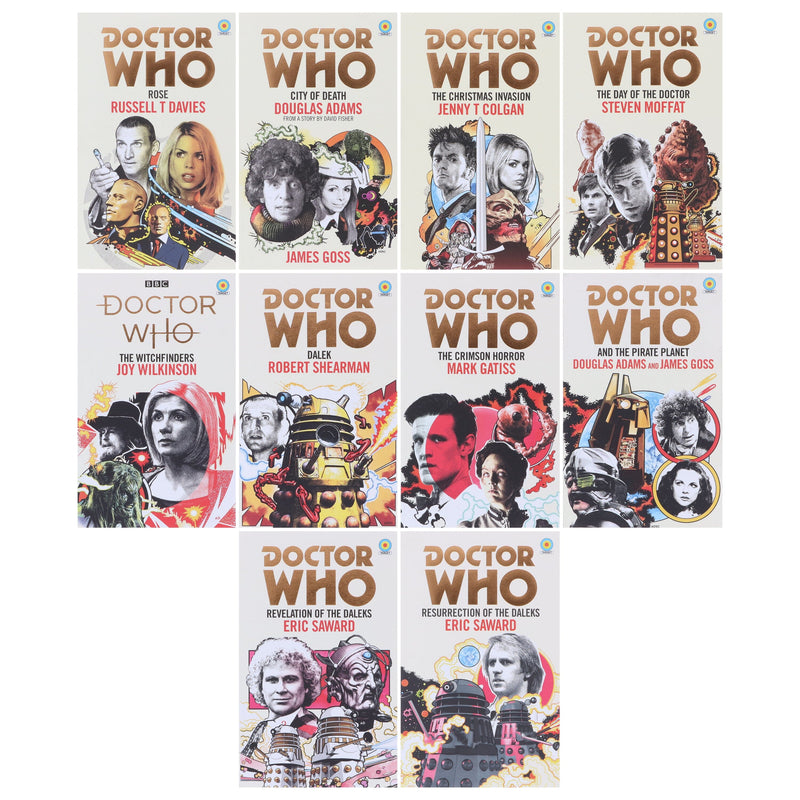 Doctor Who: Target Collection 10 Books Set (Waves 1 & 2) - Fiction - Paperback Fiction BBC Books