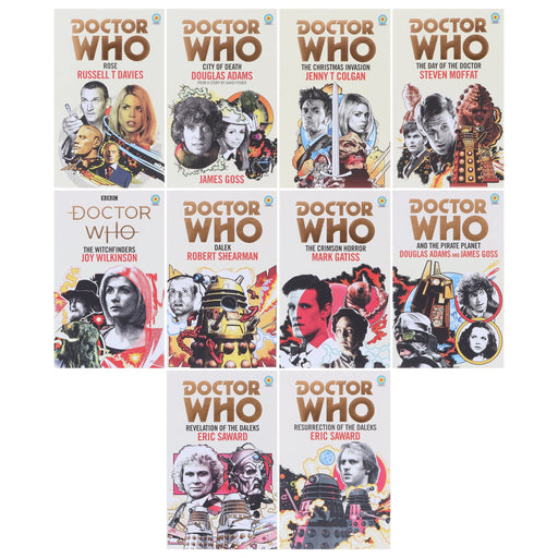 Doctor Who: Target Collection 10 Books Set (Waves 1 & 2) - Fiction - Paperback Fiction BBC Books