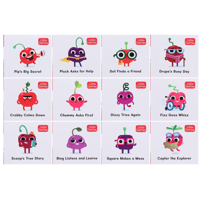 Mr Men Christmas Collection & The Little Cherries Little Life Lessons from Big Personalities: 26 Books Box Set - Ages 0-5 - Paperback 0-5 Various