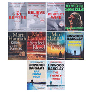 Dark Thriller & Suspense Bundle 10 Books Collection Set - Fiction - Paperback Fiction Various