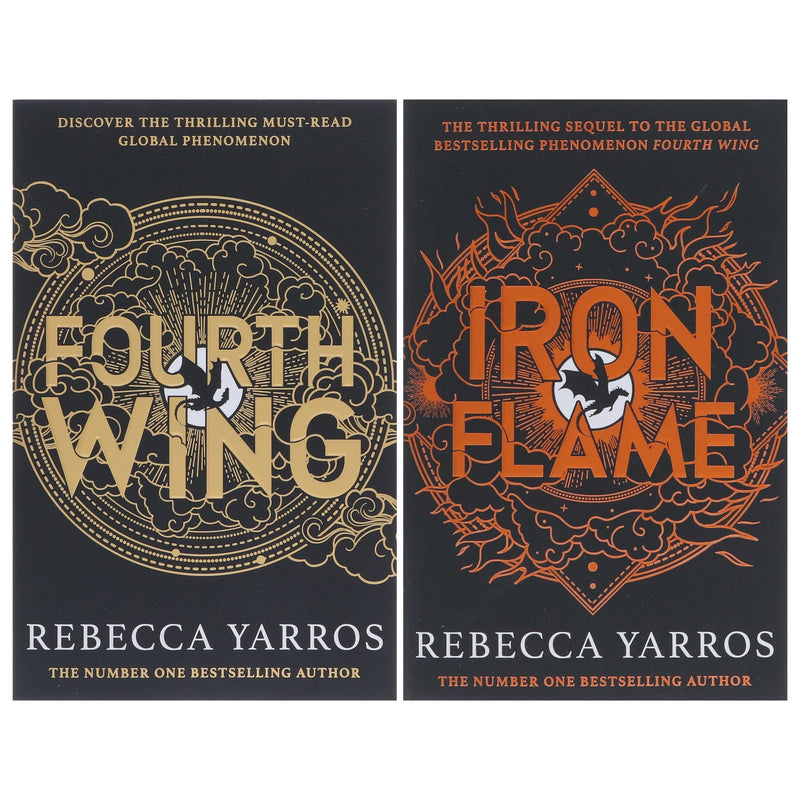 Fourth Wing - The Empyrean Series by Rebecca Yarros 2 Books Collection Set - Fiction - Paperback Fiction Hachette