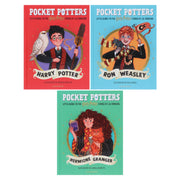 Harry Potter: Pocket Potters by J.K. Rowling Illustrated 3 Books Collection Set - Ages 7+ - Hardback 7-9 Bloomsbury Publishing
