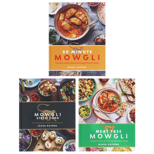 Mowgli Street Food Restaurants by Nisha Katona 3 Books Collection Set - Non Fiction - Hardback Non-Fiction Watkins Media Limited