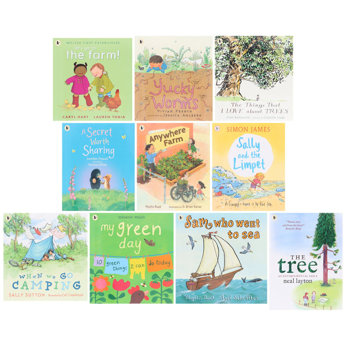The Great Outdoors: 10 Wild and Wonderful Picture Books Collection Set - Ages 2-7 - Paperback 0-5 Walker Books Ltd