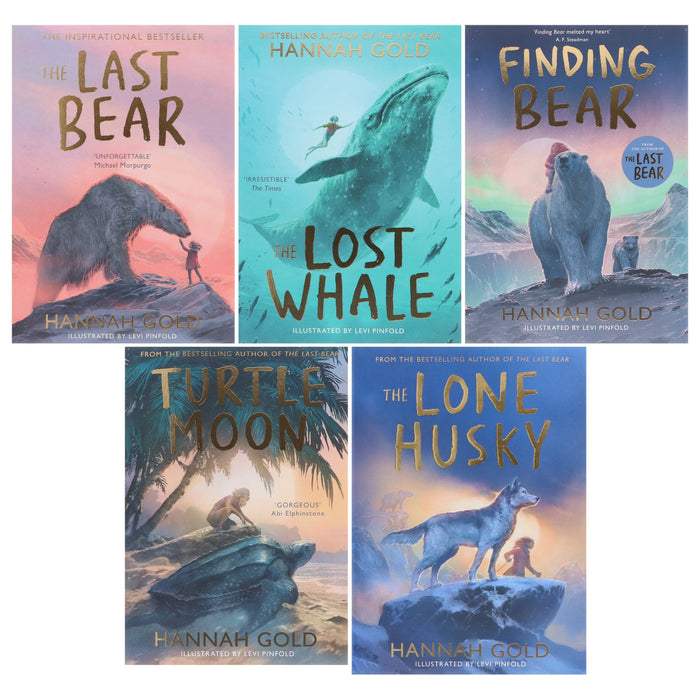Hannah Gold Colllection Illustrated 5 Books Set - Ages 8+ - Paperback/Hardback 9-14 HarperCollins Publishers