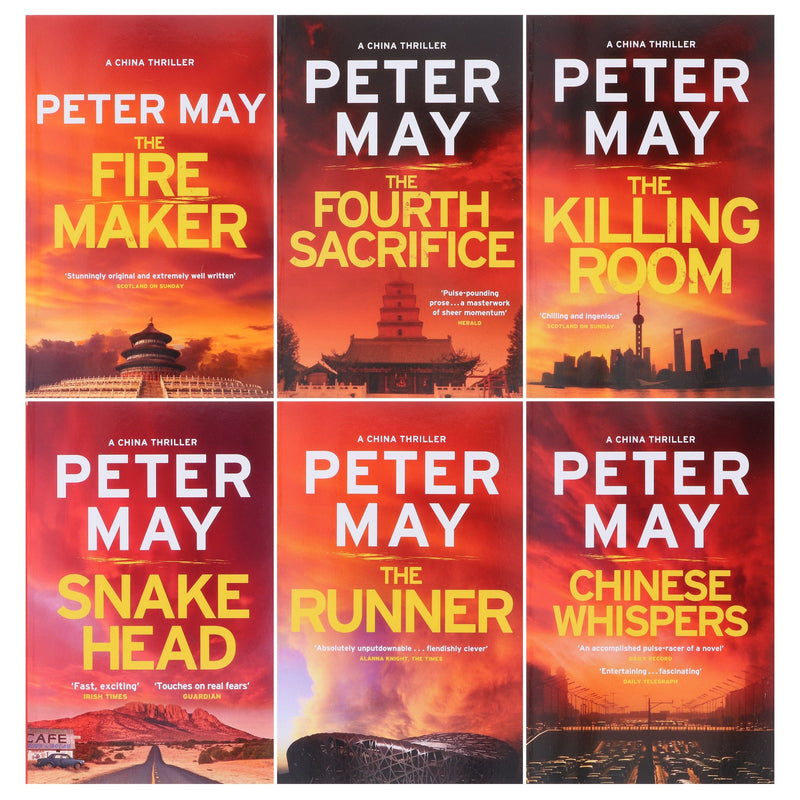 The China Thrillers by Peter May The Complete 6 Books Collection Set - Fiction - Paperback Fiction Hachette