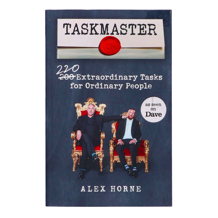Taskmaster by Alex Horne: 220 Extraordinary Tasks for Ordinary People - Non Fiction - Paperback Non-Fiction BBC Books