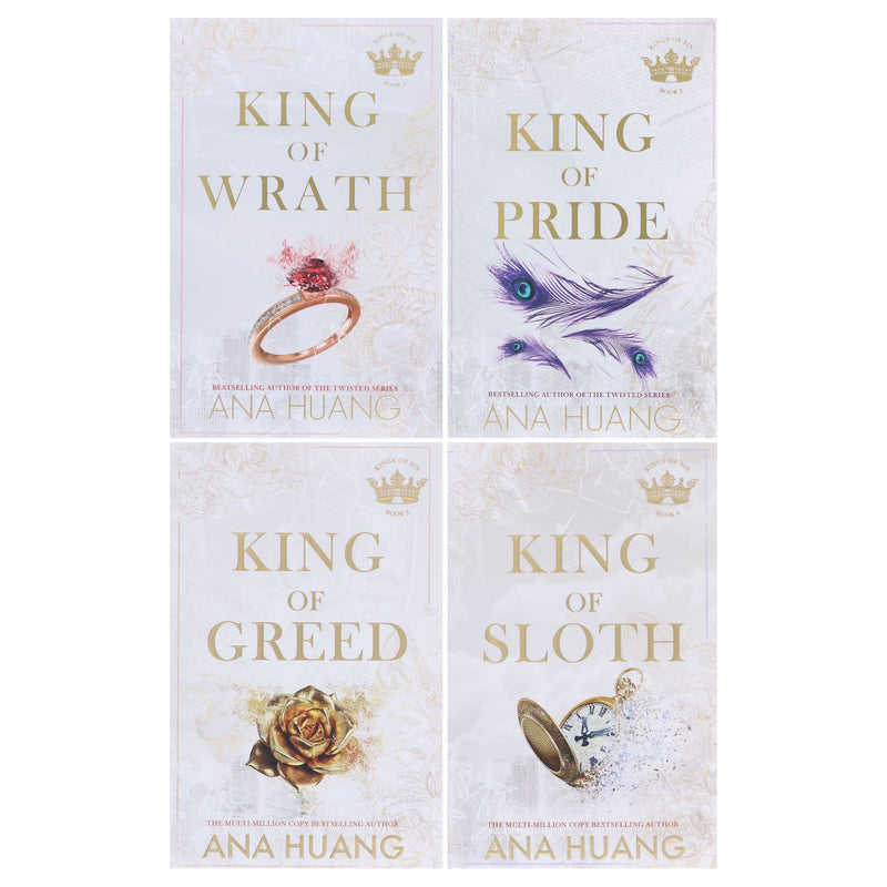 Kings of Sin Series By Ana Huang 4 Books Collection Box Set - Fiction - Paperback Fiction Hachette