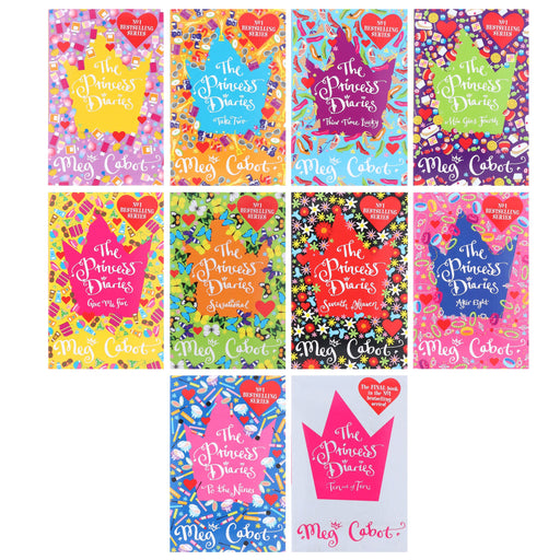 The Princess Diaries by Meg Cabot 10 Books Collection Set - Ages 12+ - Paperback Young Adult Pan Macmillan