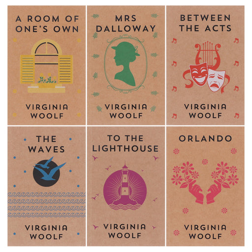The Virginia Woolf Collection 6 Books Box Set - Fiction - Paperback Fiction Fox Eye Publishing