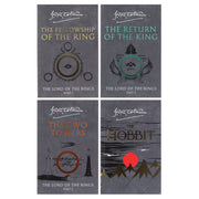 The Hobbit and The Lord of the Rings by J.R.R Tolkien 4 Books Box Set - Ages 14-16 - Paperback B2D DEALS HarperCollins Publishers