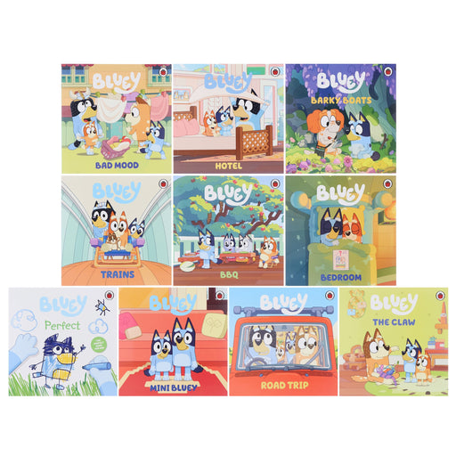 Bluey: 10 Awesome Box of Books Collection Set - Ages 3+ - Paperback 3-5 Penguin Random House