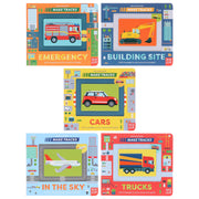 Make Tracks Series by Johnny Dyrander 5 Books Collection Set - Ages 2-5 - Board Book 0-5 Nosy Crow Ltd