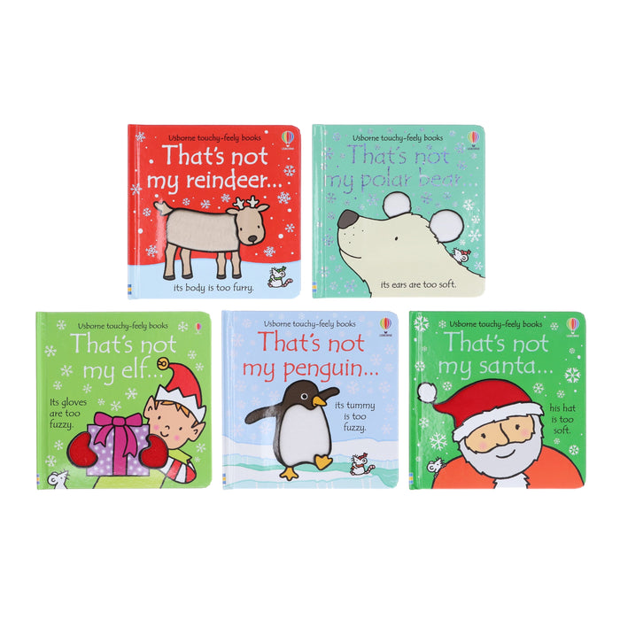 That's not my... Christmas by Fiona Watt & Rachel Wells 5 Books Collection Set - Ages 0-5 - Board Book 0-5 Usborne Publishing Ltd