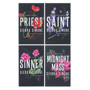 Priest Series by Sierra Simone 4 Books Collection Slipcase Set - Fiction - Paperback (Sprayed Edges) Fiction Sourcebooks
