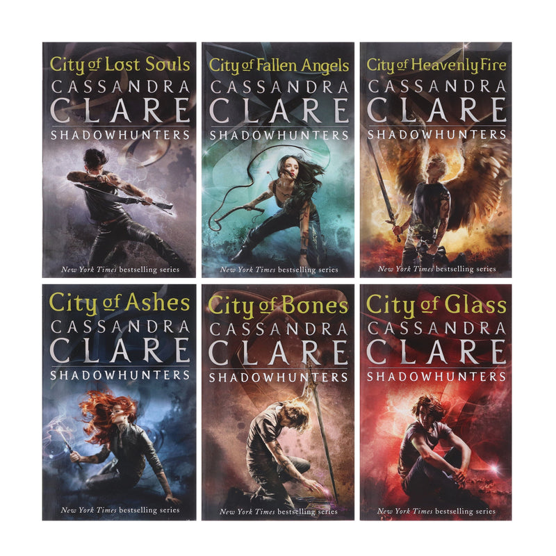 Shadowhunters by Cassandra Clare - The Mortal Instruments 6 Books Collection Box Set - Ages 14+ - Paperback Fiction Walker Books Ltd
