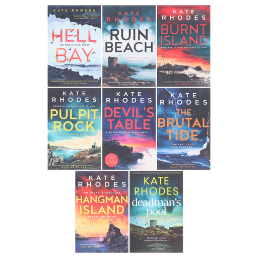Isles of Scilly Mysteries By Kate Rhodes 8 Books Collection Set - Fiction - Paperback Fiction Simon & Schuster